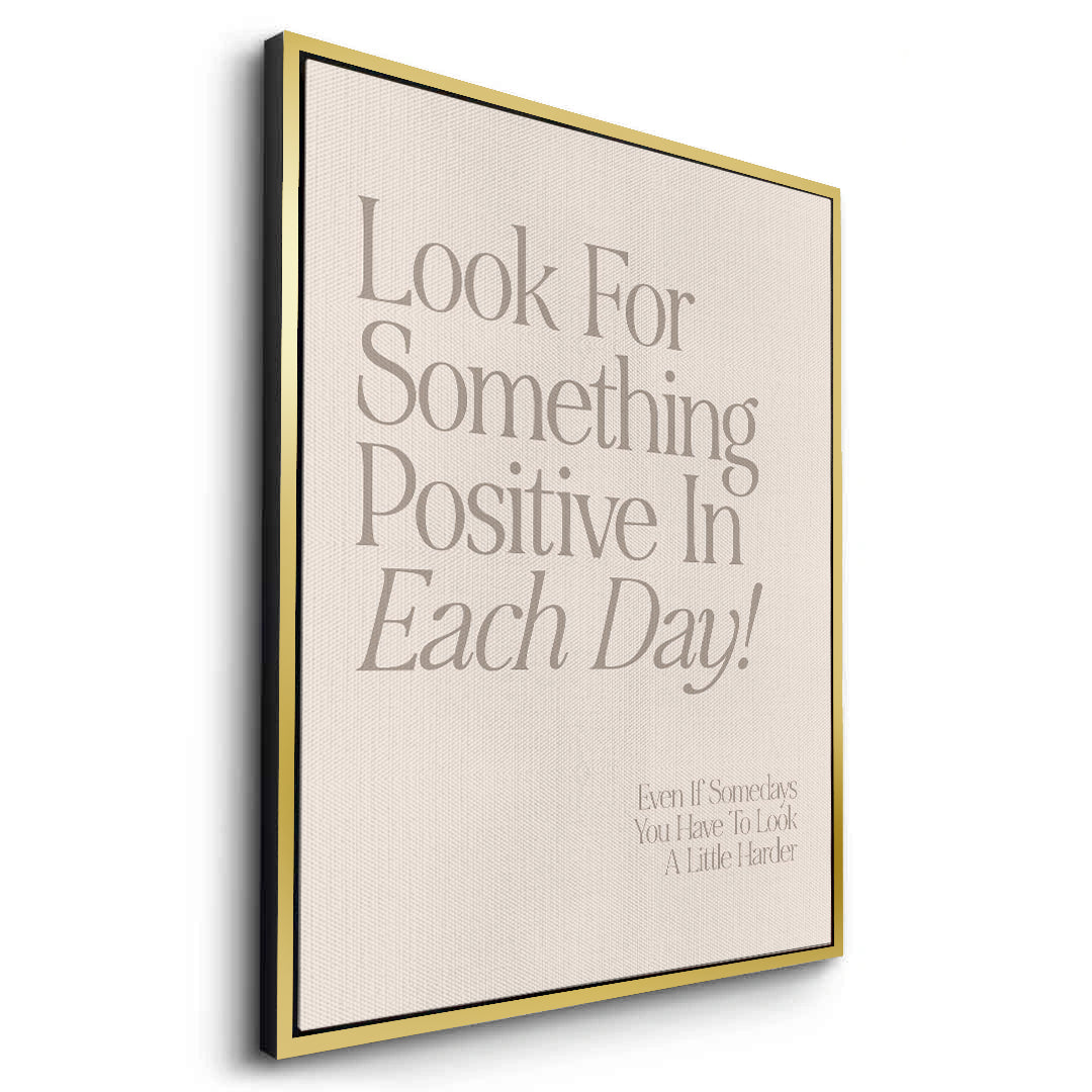 2Positive Day - Canvas