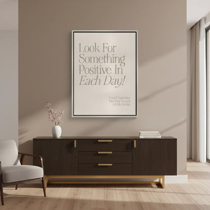 Positive Day - Canvas