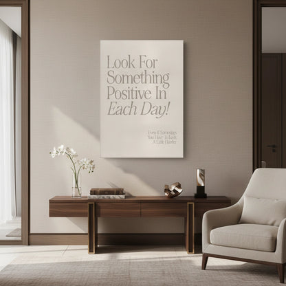 Positive Day - Canvas