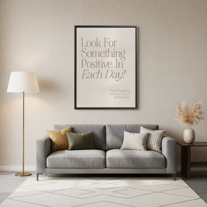 Positive Day - Canvas