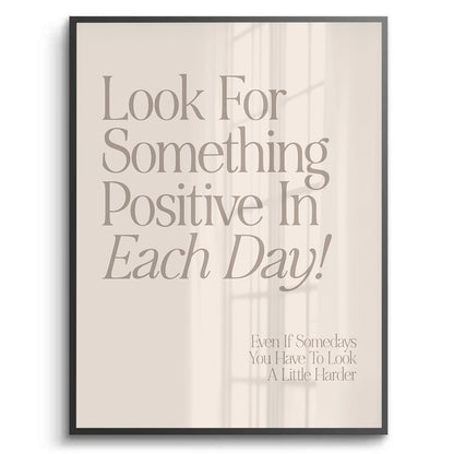 Positive Day - Fine Art