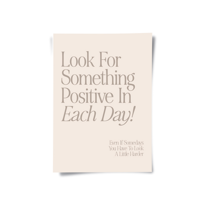 Positive Day - Poster