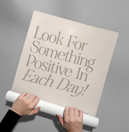 Positive Day - Poster