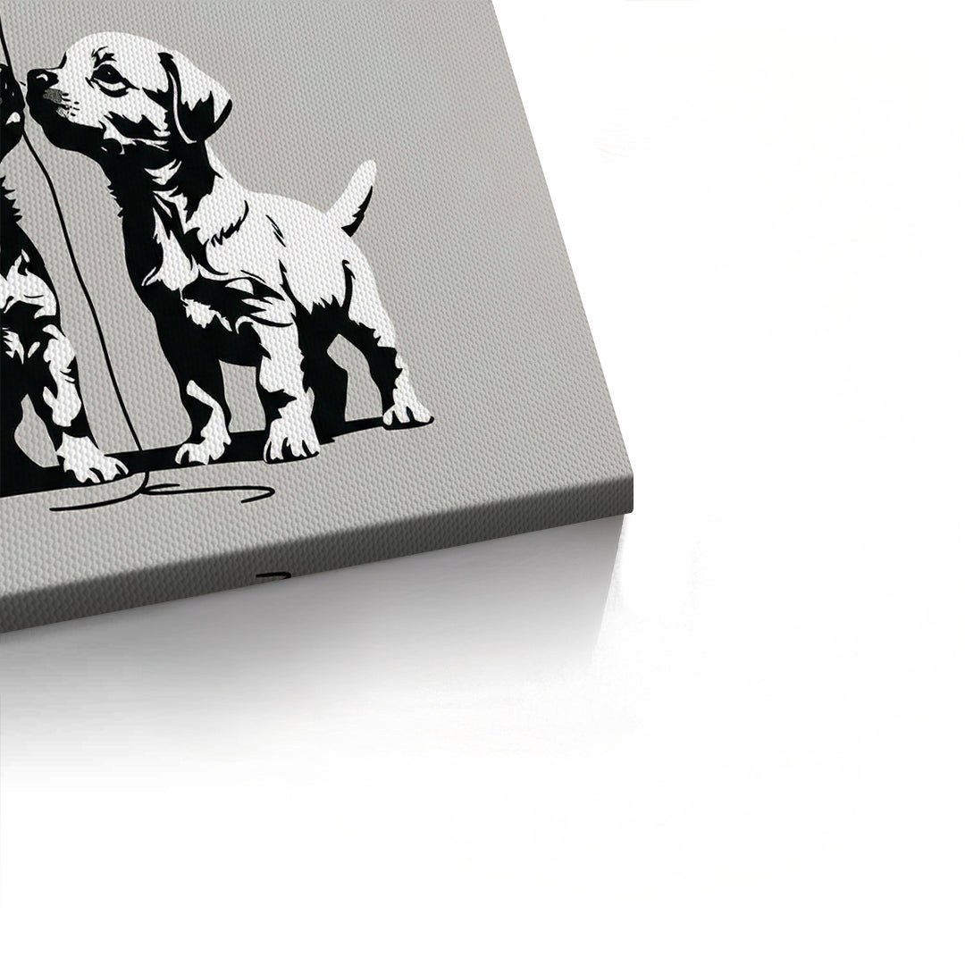 2Puppy Love - Canvas