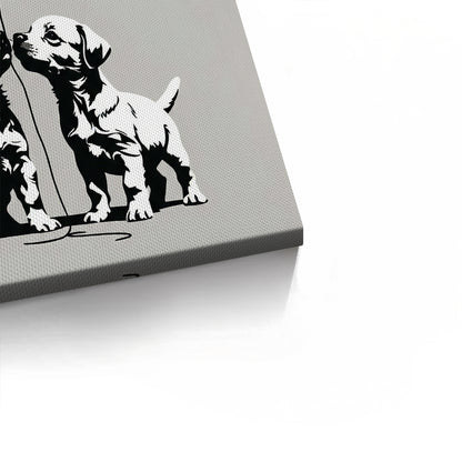 Puppy Love - Canvas