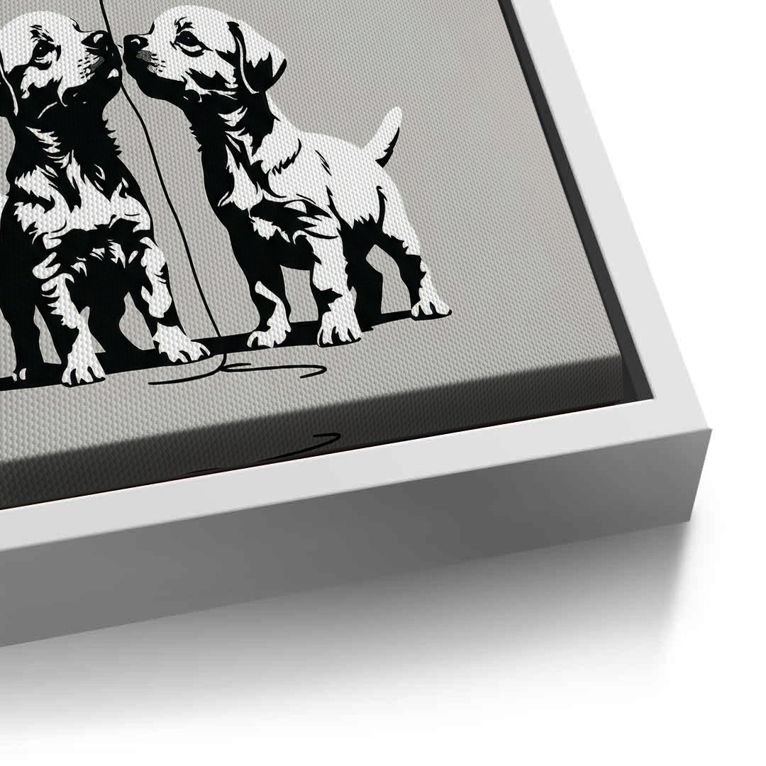 2Puppy Love - Canvas
