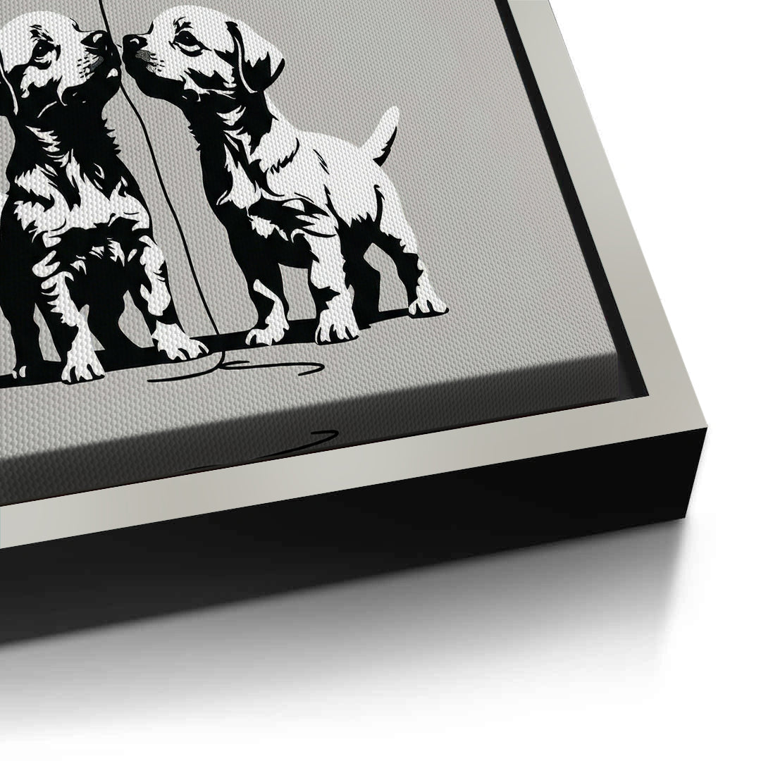 2Puppy Love - Canvas