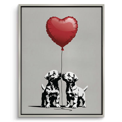 Puppy Love - Canvas