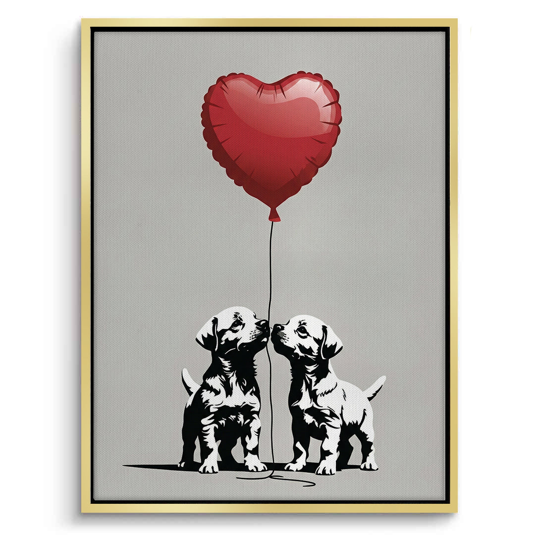 2Puppy Love - Canvas