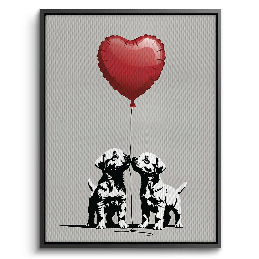 2Puppy Love - Canvas