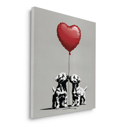 Puppy Love - Canvas