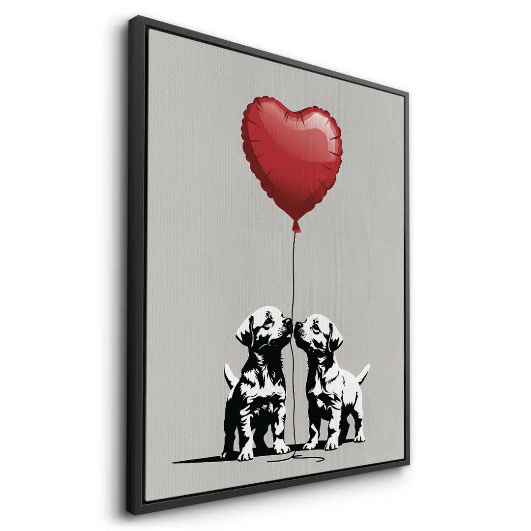 2Puppy Love - Canvas