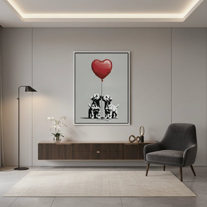 Puppy Love - Canvas