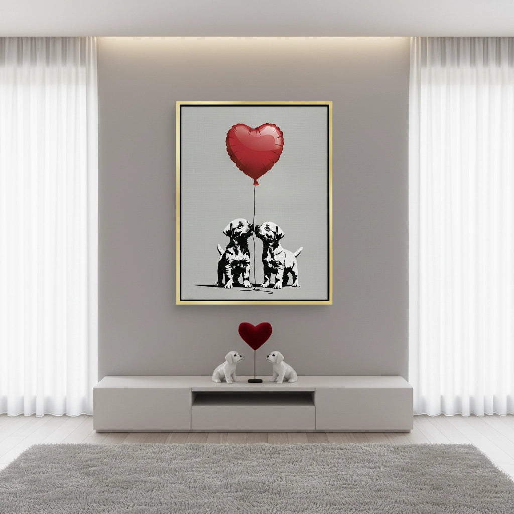 2Puppy Love - Canvas