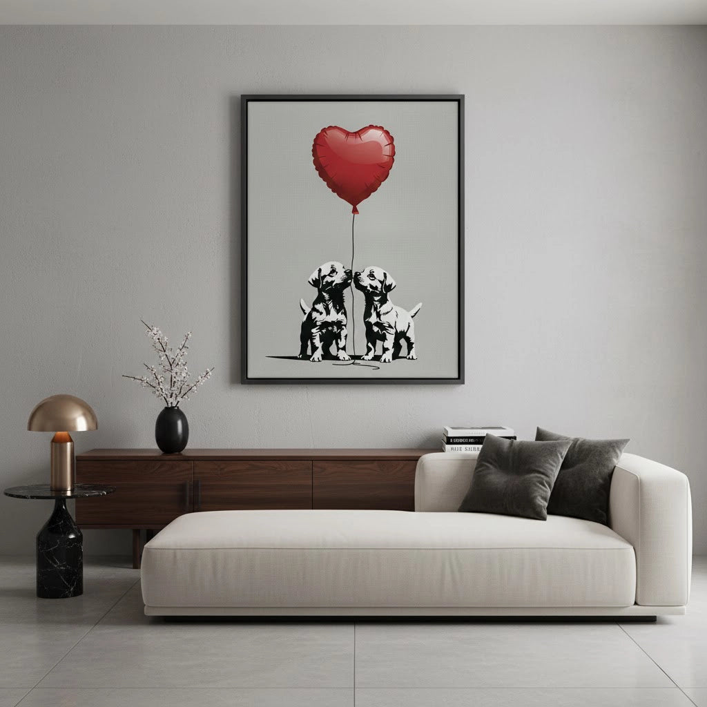 2Puppy Love - Canvas