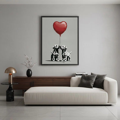 Puppy Love - Canvas