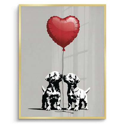 Puppy Love - Fine Art