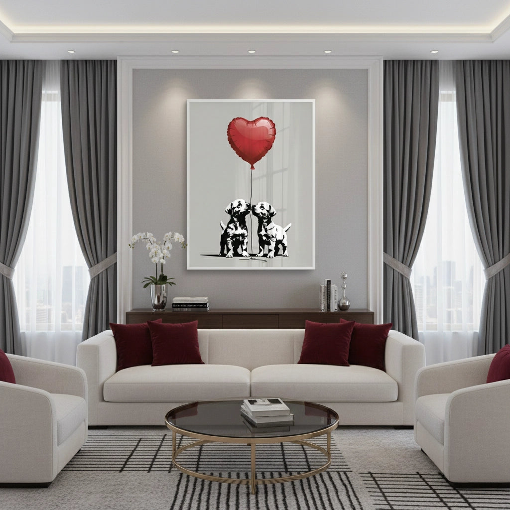 2Puppy Love - Fine Art