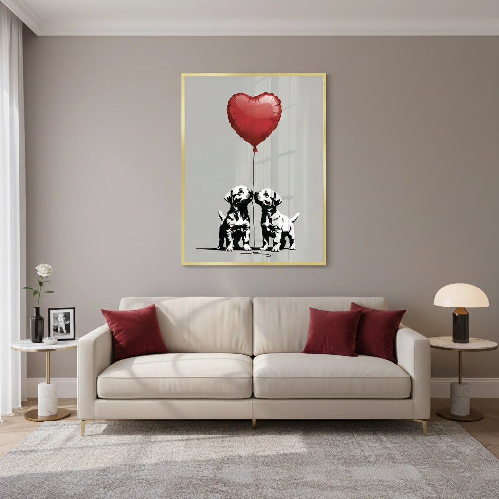 2Puppy Love - Fine Art