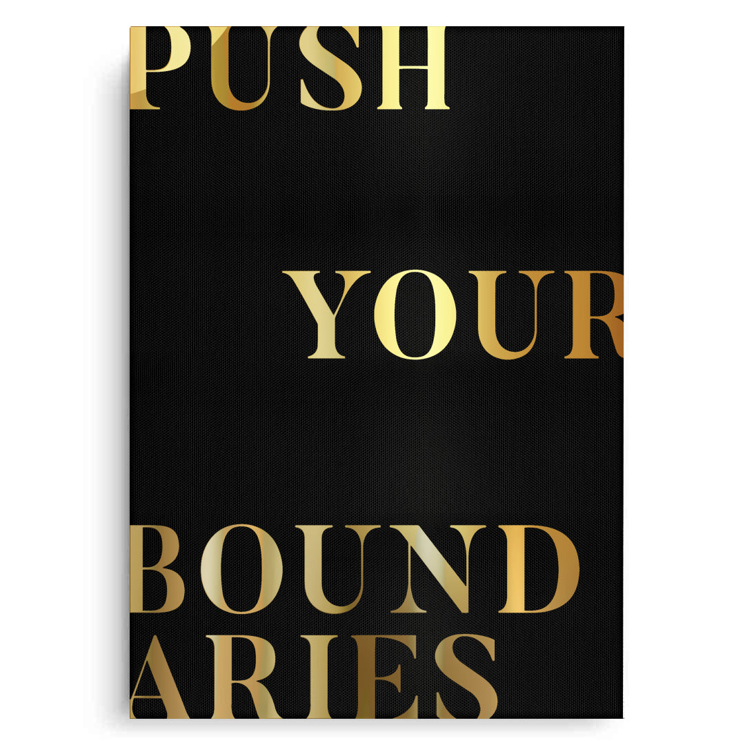2Push Your Boundaries - Canvas