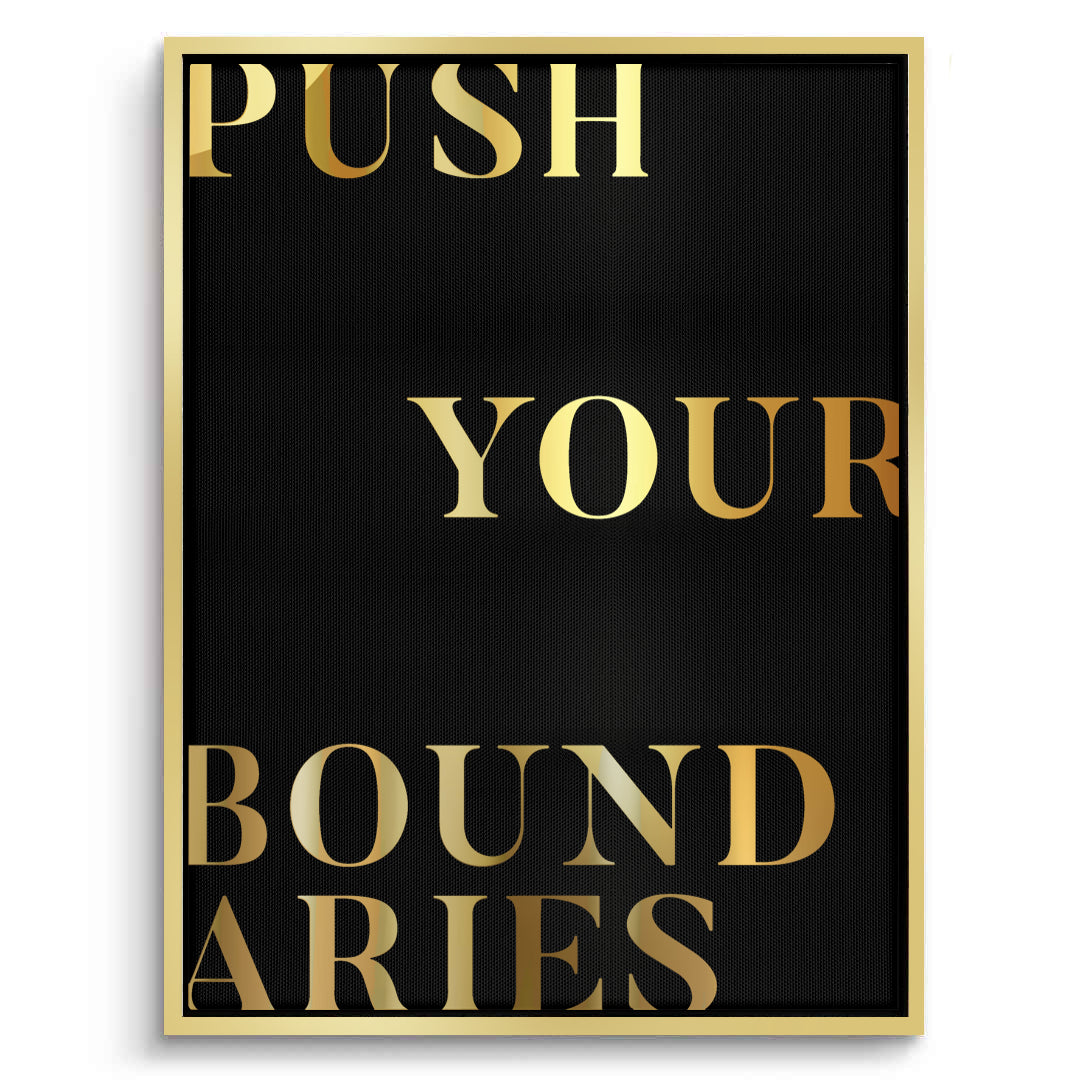 2Push Your Boundaries - Canvas