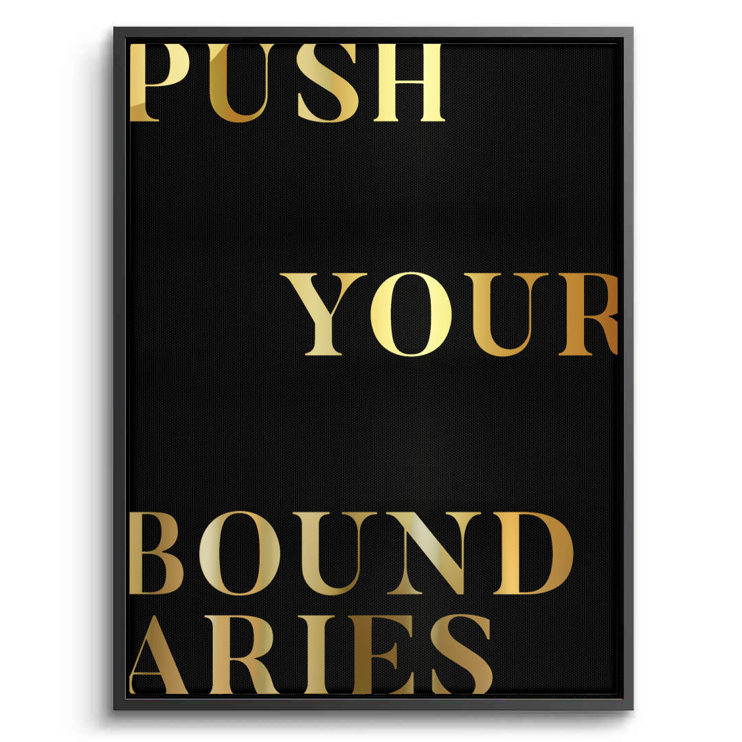 2Push Your Boundaries - Canvas