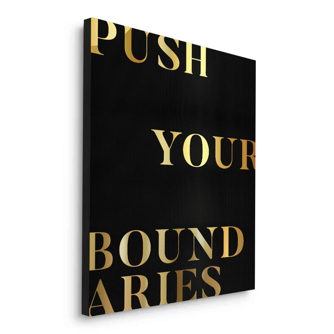 2Push Your Boundaries - Canvas