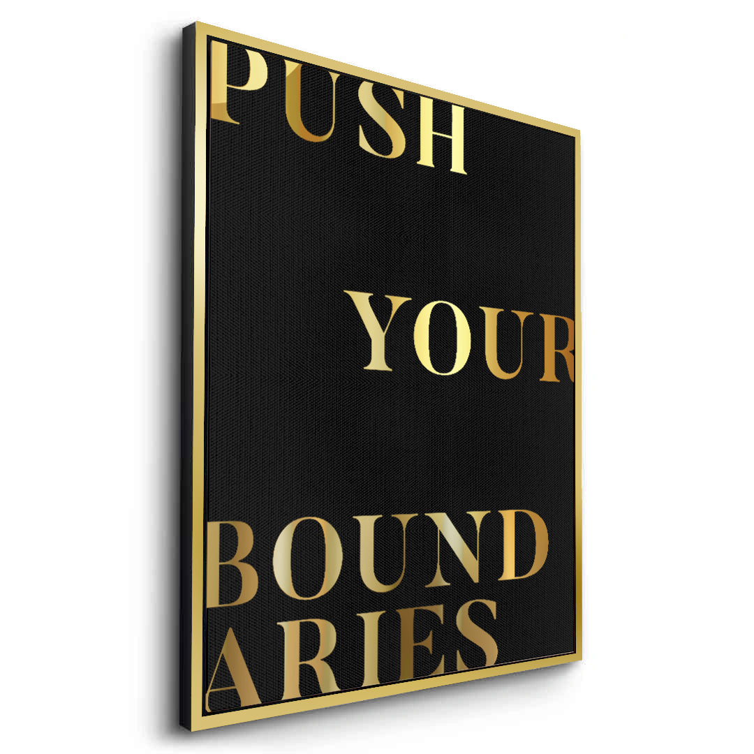 2Push Your Boundaries - Canvas