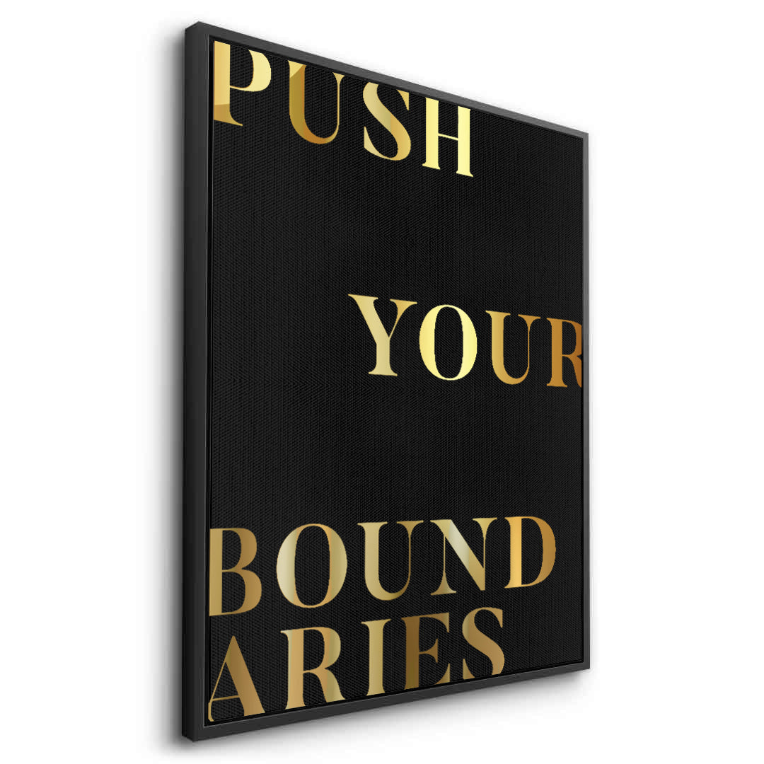 2Push Your Boundaries - Canvas