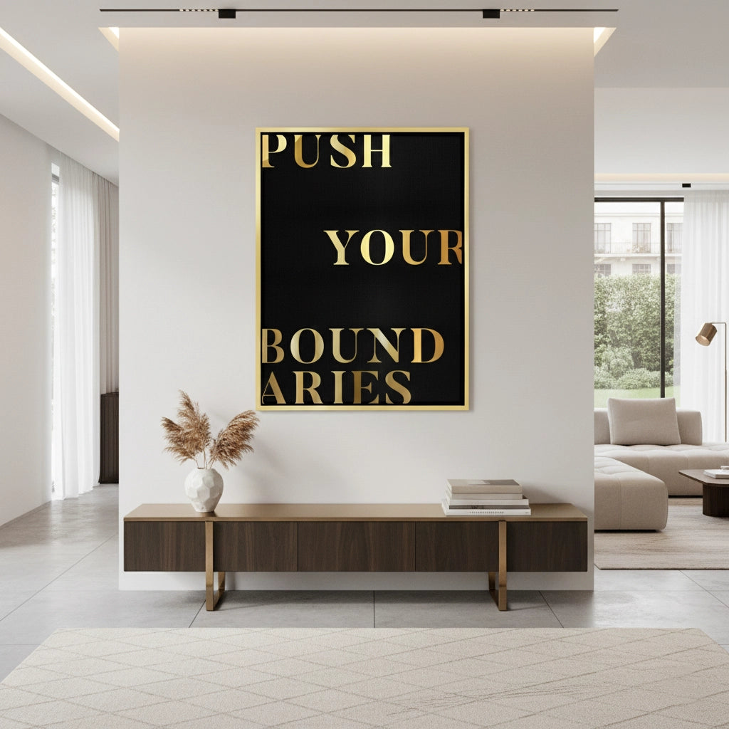 2Push Your Boundaries - Canvas
