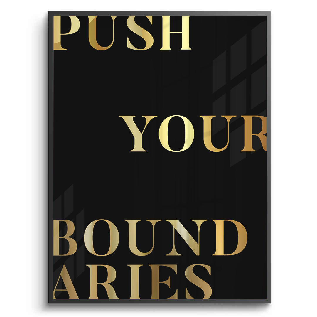 2Push Your Boundaries - Fine Art