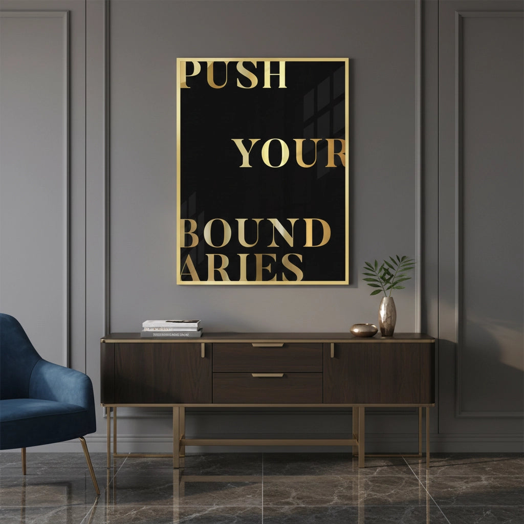 2Push Your Boundaries - Fine Art