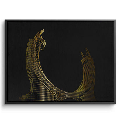 Qatara Tower - Canvas