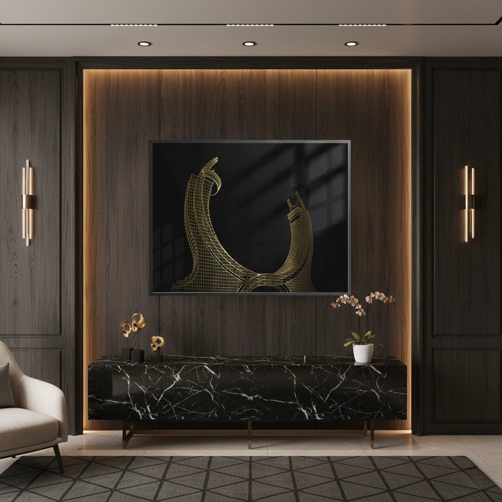 2Qatara Tower - Fine Art