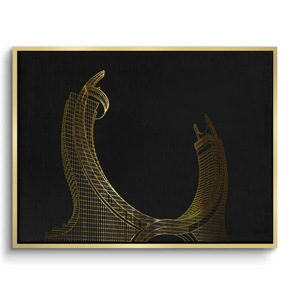 Qatara Tower - Canvas