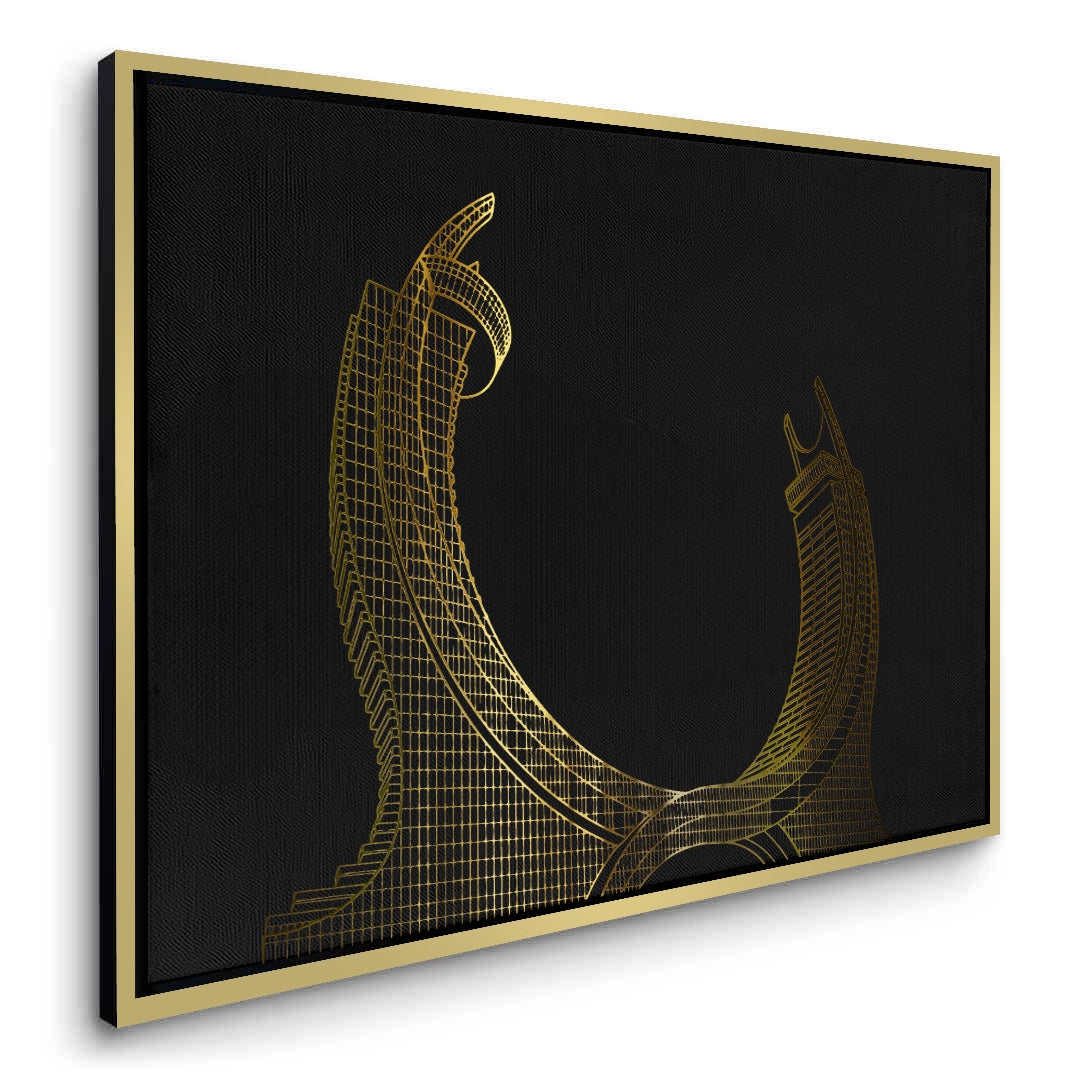 2Qatara Tower - Canvas