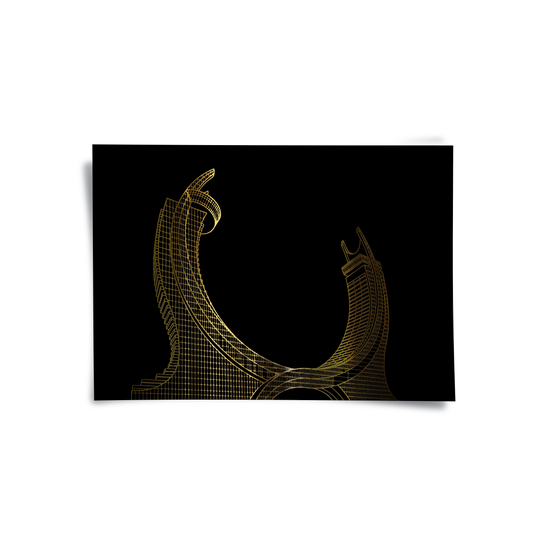 Qatara Tower - Poster