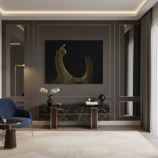 Qatara Tower - Canvas