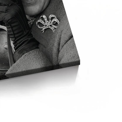 Queen Elizabeth II with Leica Camera - Canvas