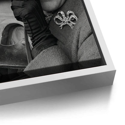 Queen Elizabeth II with Leica Camera - Canvas