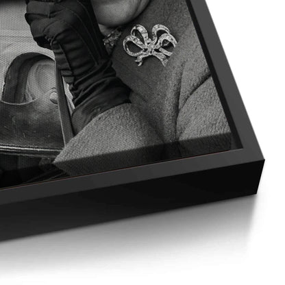 Queen Elizabeth II with Leica Camera - Canvas