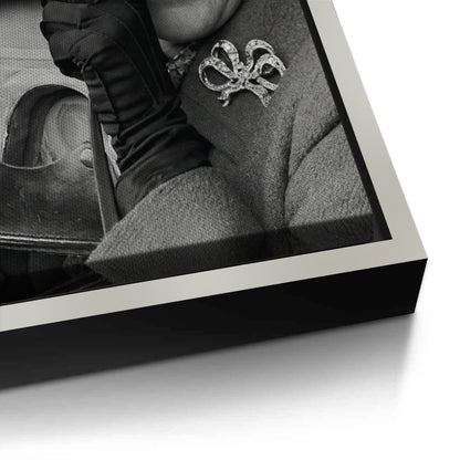 Queen Elizabeth II with Leica Camera - Canvas