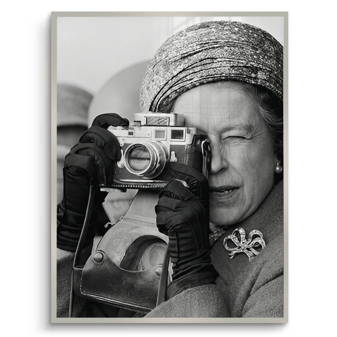 2Queen Elizabeth II with Leica Camera - Fine Art
