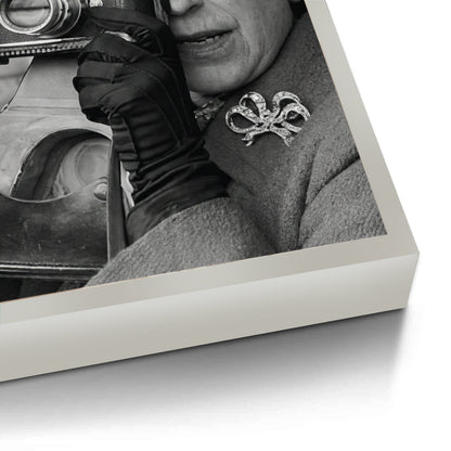 Queen Elizabeth II with Leica Camera - Fine Art