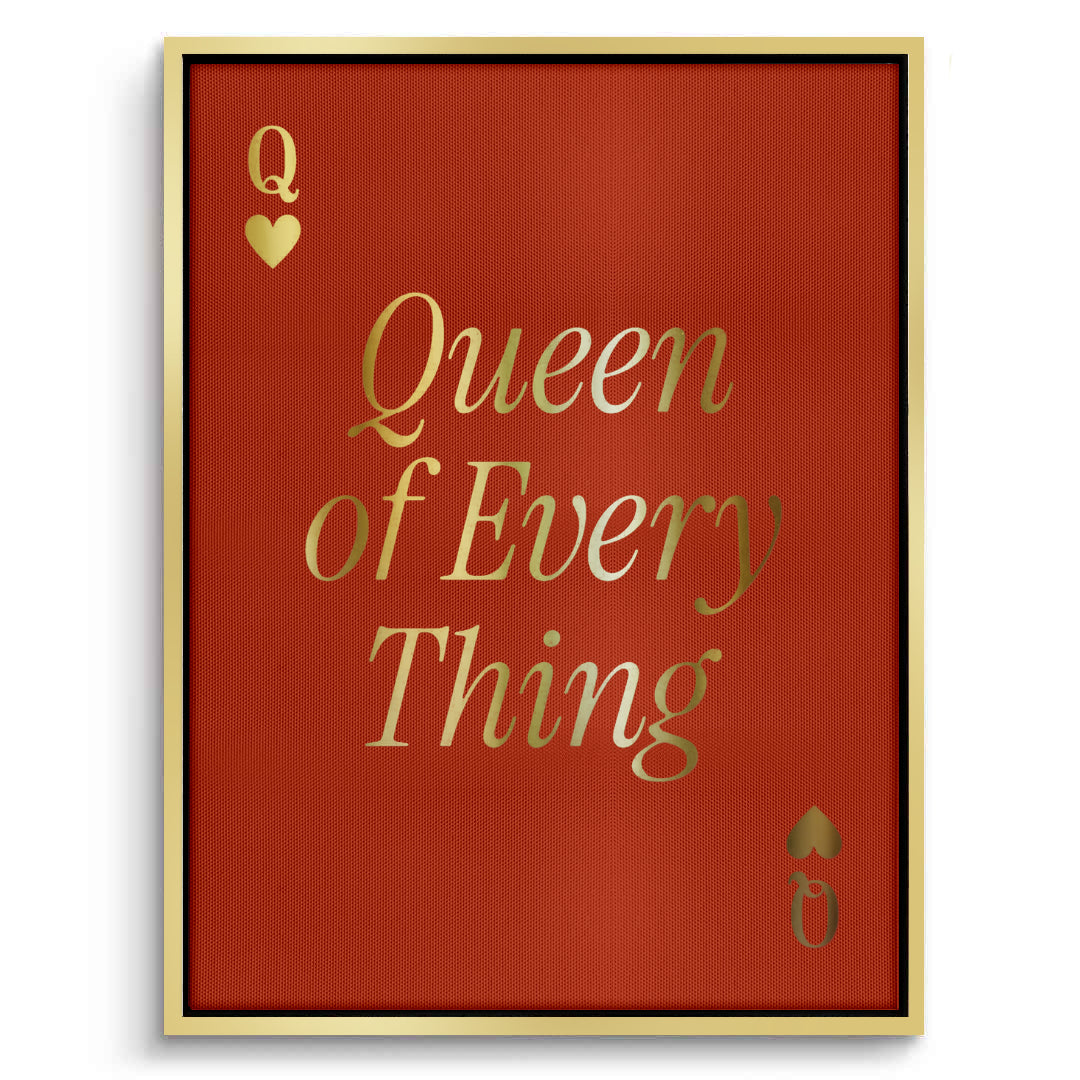2Queen of Everything - Canvas