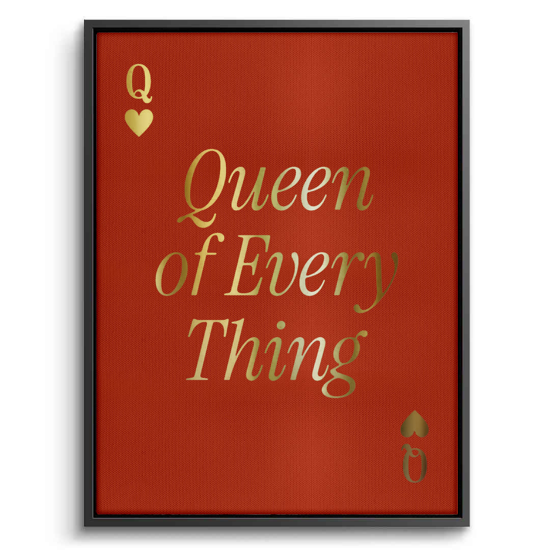 2Queen of Everything - Canvas