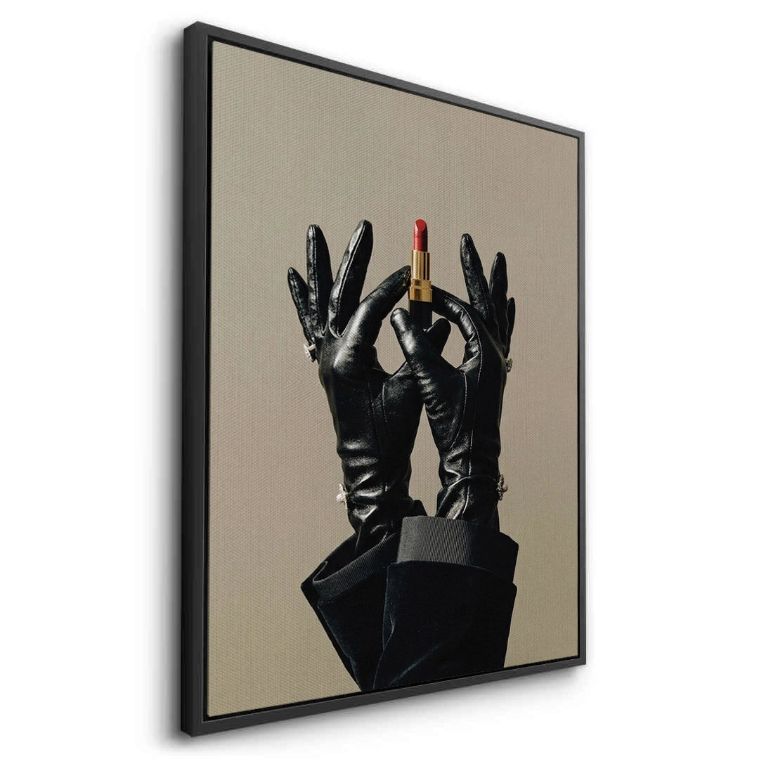 2Red Lipstick Fashion - Canvas