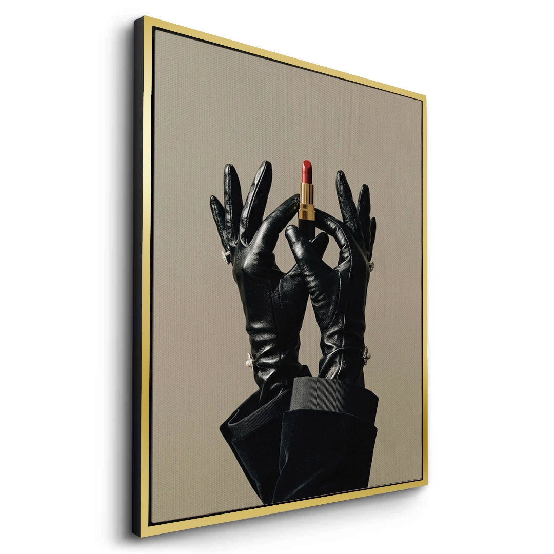 2Red Lipstick Fashion - Canvas