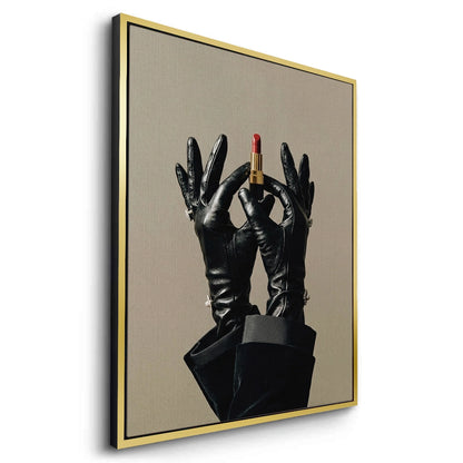 Red Lipstick Fashion - Canvas