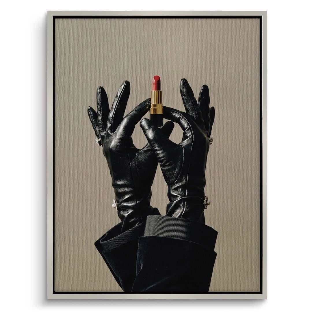2Red Lipstick Fashion - Canvas